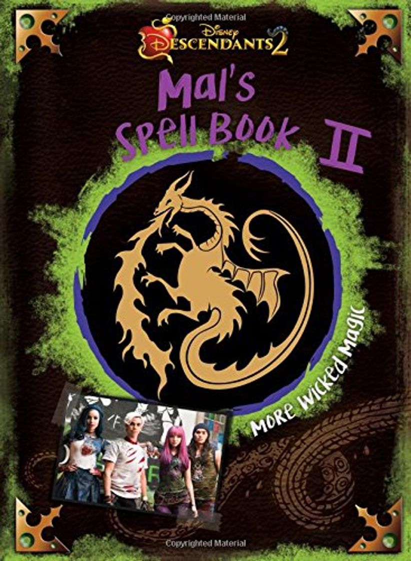 Book Descendants 2: Mal's Spell Book 2: More Wicked Magic