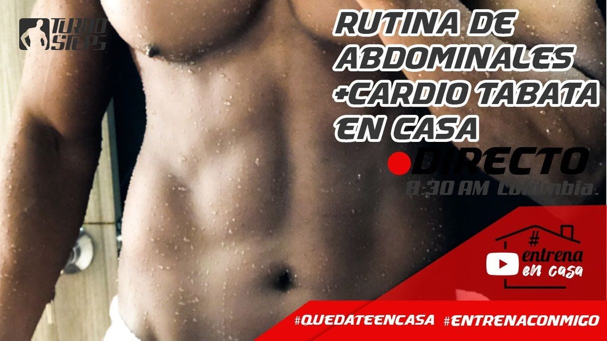 Moda #QuedateEncasa ABDOMINALES + CARDIO TABATA EN CASA ...