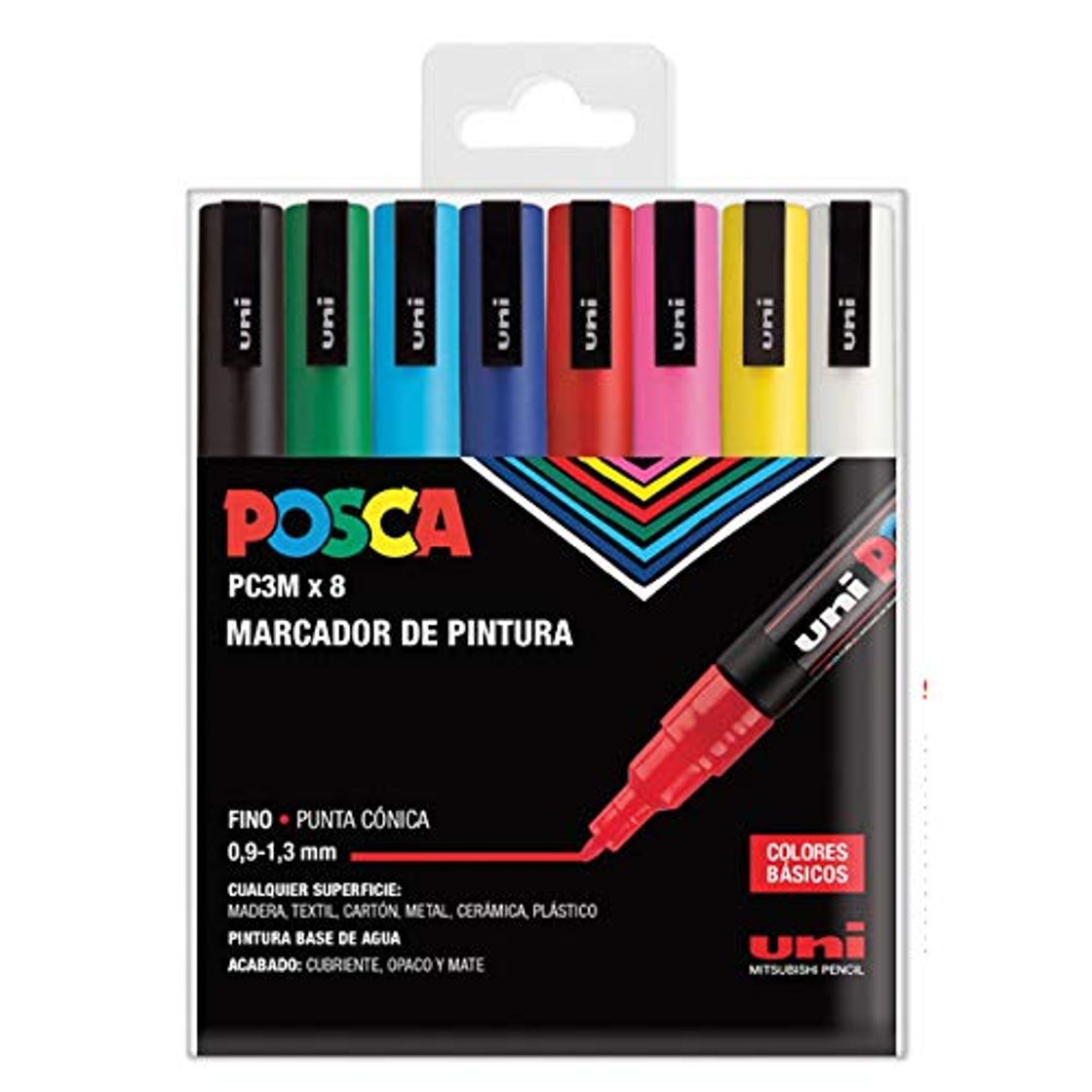 UNI Posca Set PC 3M Basic