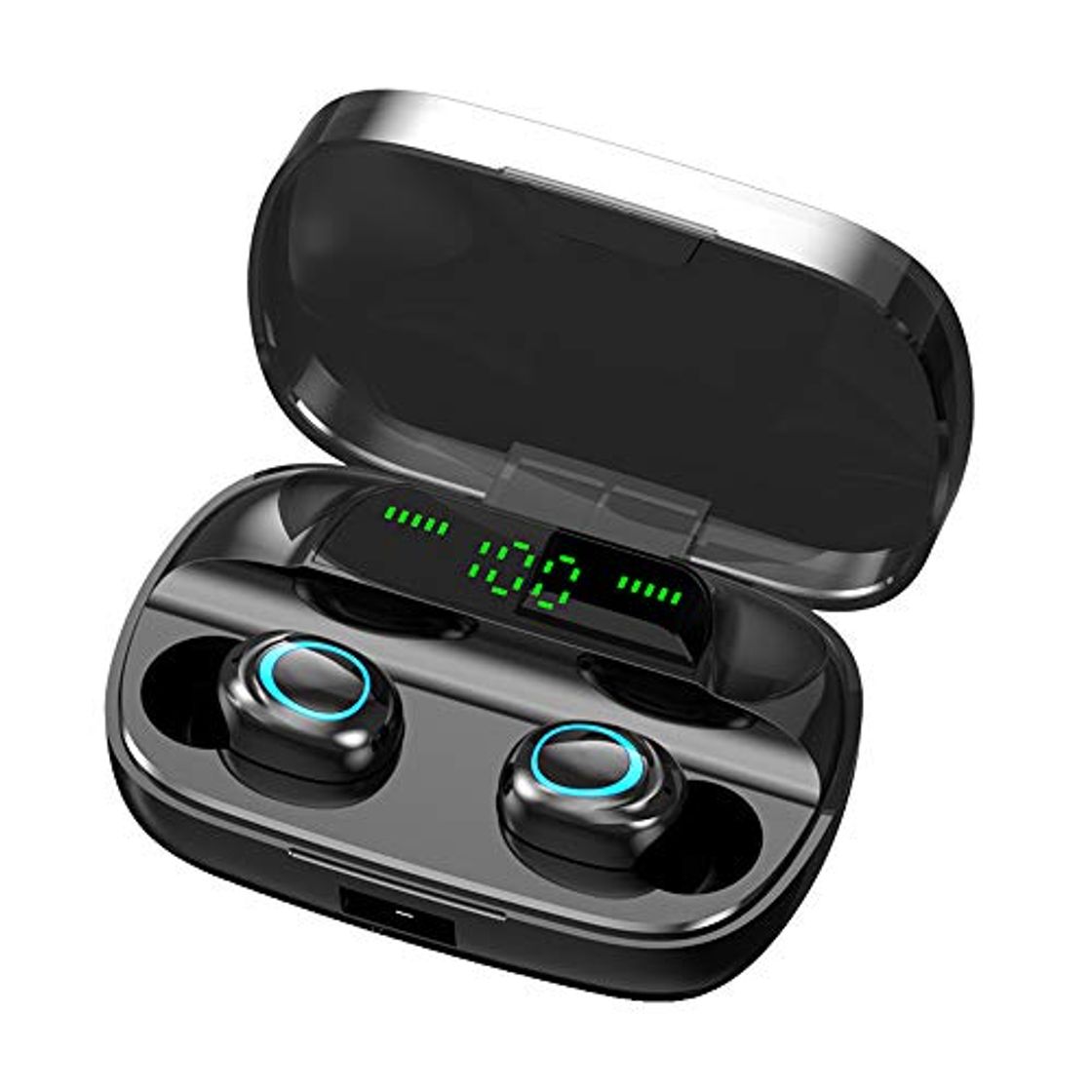 Social Rayfit Mini Auriculares Bluetooth 5.0 Inalámbricos TWS Estéreo In Ear Auriculares Deportivos