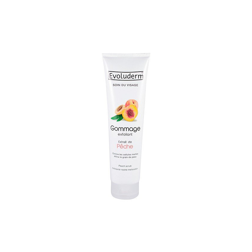 Product Exfoliante de melocotón de Evoluderm