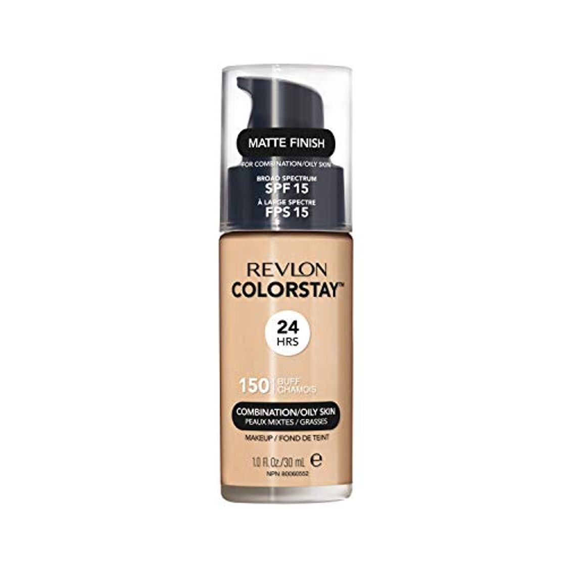 Social Revlon Colorstay 24H, Base de maquillaje para rostro, para cutis mixto/graso, SPF15,