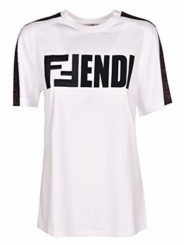 Moda Fendi Luxury Fashion Mujer FS7088A5HQF0ZNM Blanco T-Shirt