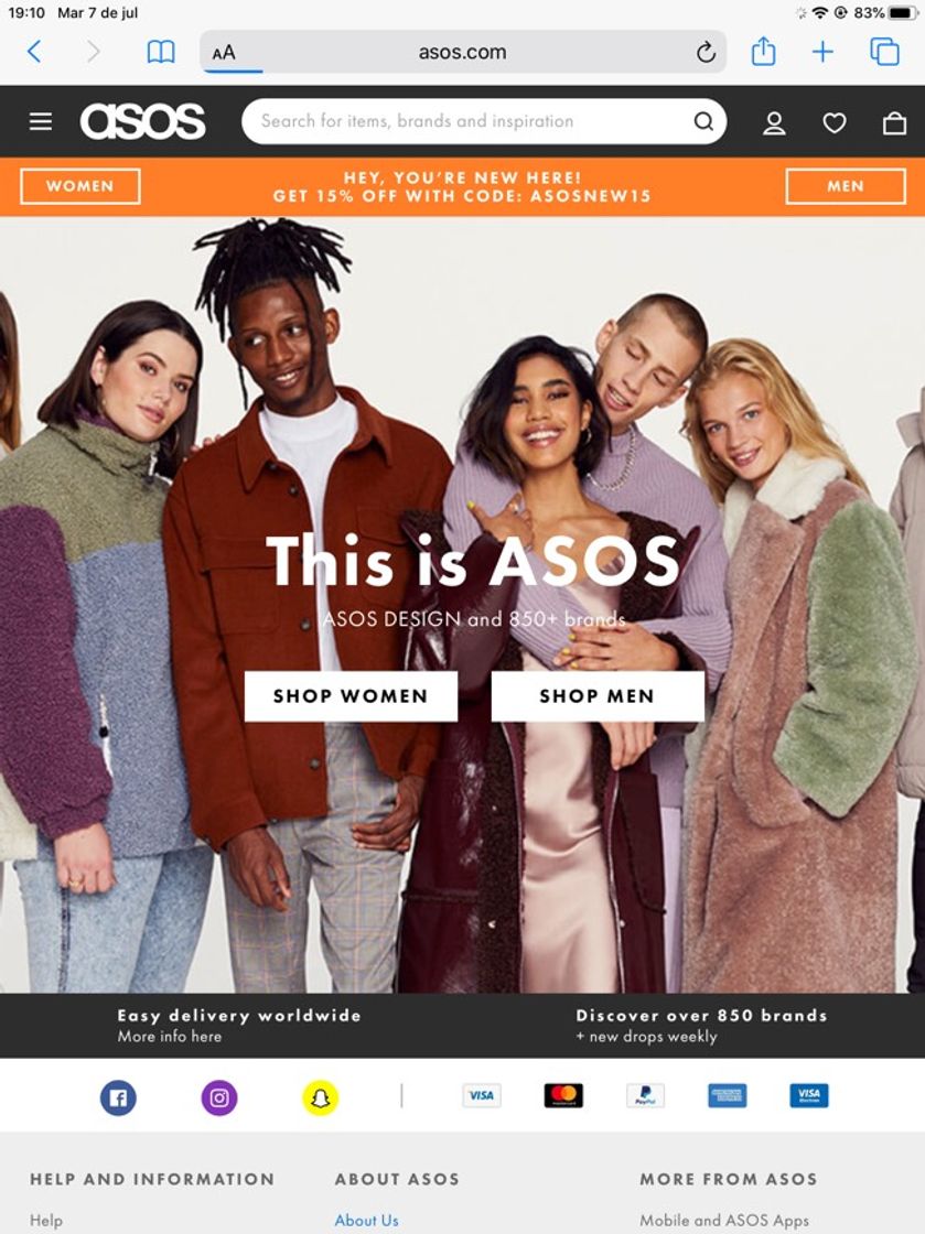 App ASOS