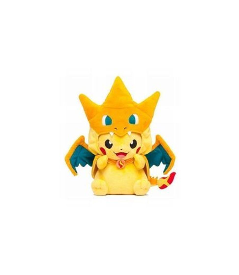 Product Peluche de Pokemon Pikachu Sonriendo con Traje de Charizard Pokemon - Peluche