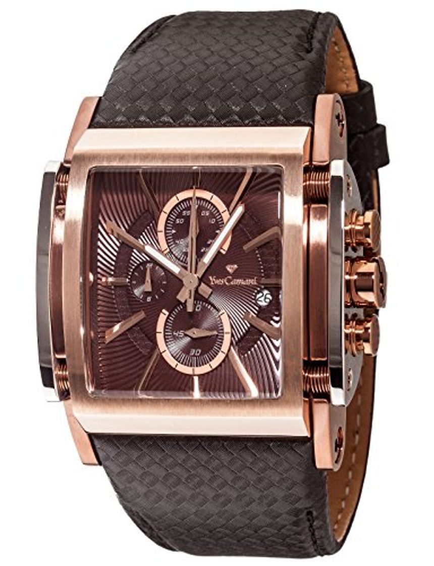 Social Yves Camani Reloj analogico para Hombre de Cuarzo con Correa en Piel