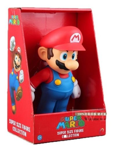 Figura Super Mario Bros muñeco de 23 cm.