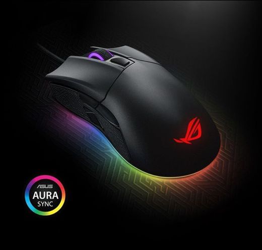 Asus ROG Gladius II Origin - Ratón óptico optimizado para juegos FPS