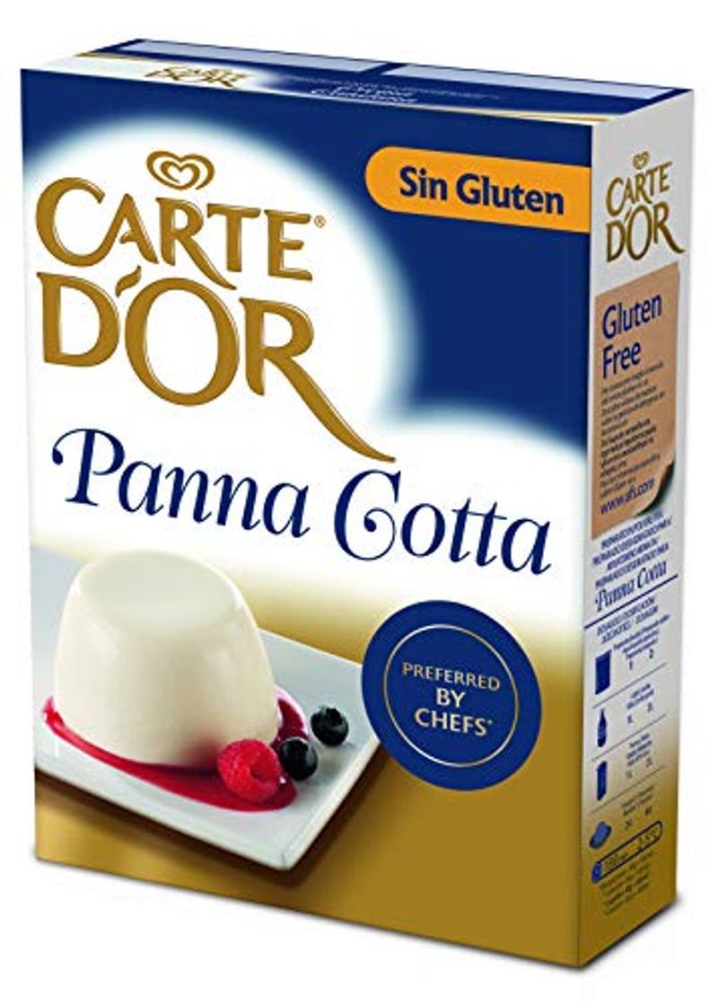 Place Carte d'Or Panna Cotta deshidratada