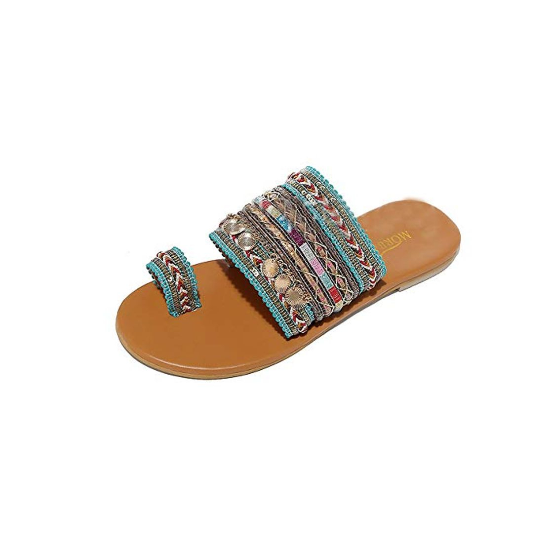 Fashion LHWY Sandalias de Vestir Chanclas Sandalias artesanales de Las Mujeres Chanclas Hechas a Mano Estilo Griego Boho Sandalias de Chanclas