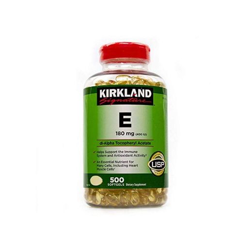 Kirkland Signatura Botella Vitaminas E 400 I