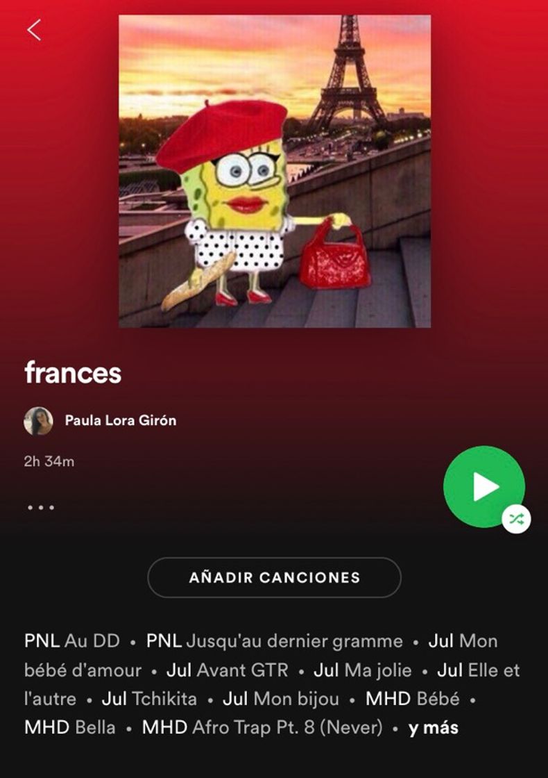 Moda Playlist francés 