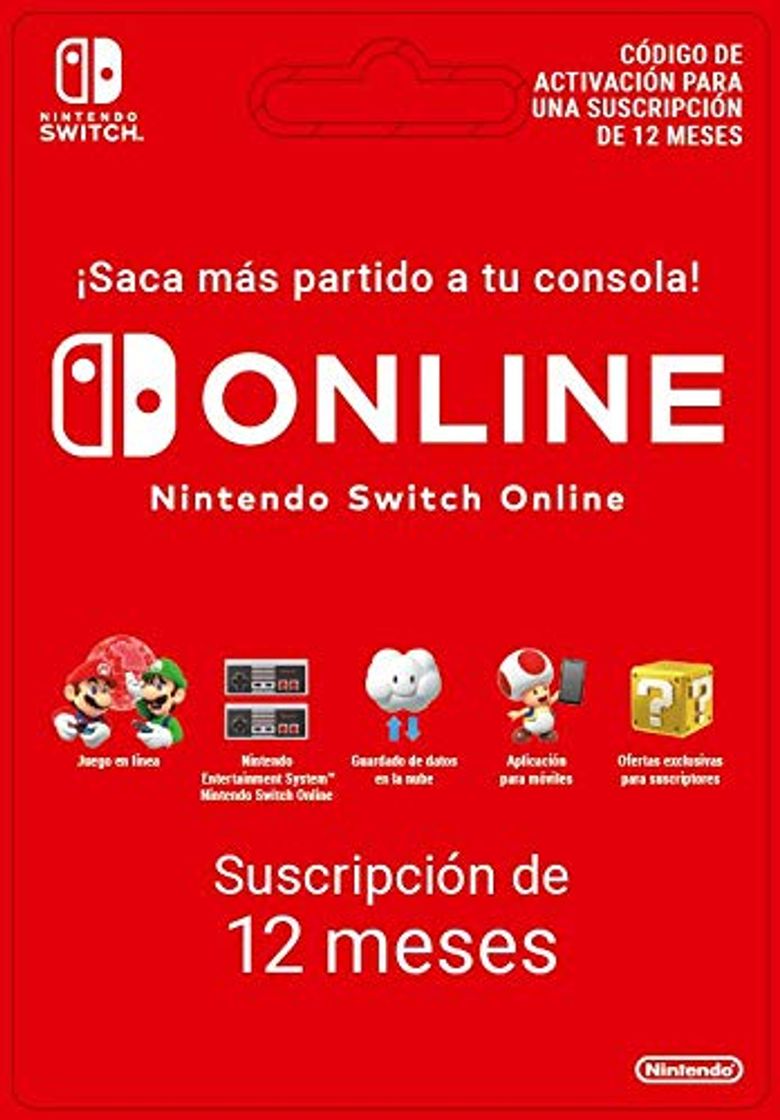 Product Nintendo Switch Online - 12 Meses