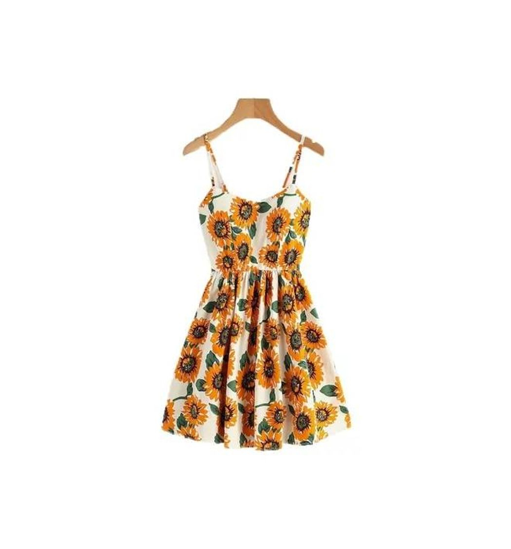 Producto Vestido corto girasoles 