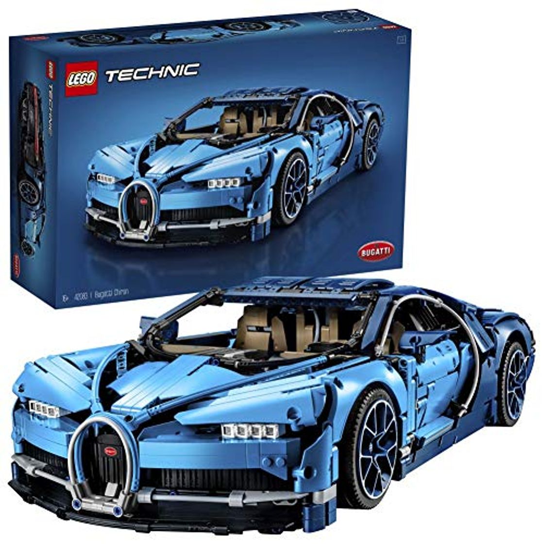 Producto LEGO Technic - Bugatti Chiron, Set de Construcción de Coche de Carreras,