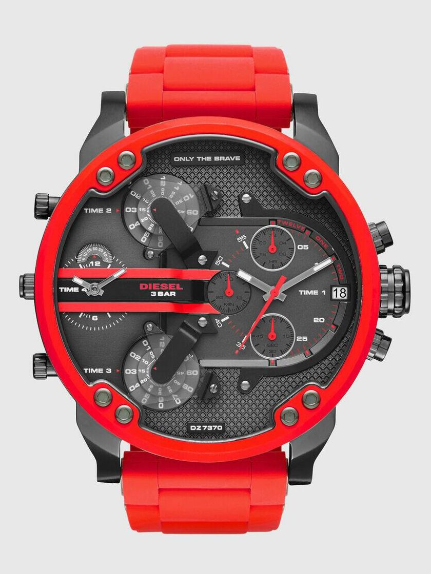 Moda Reloj Diese rojo