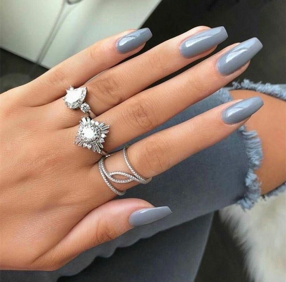 Moda Unhas simples