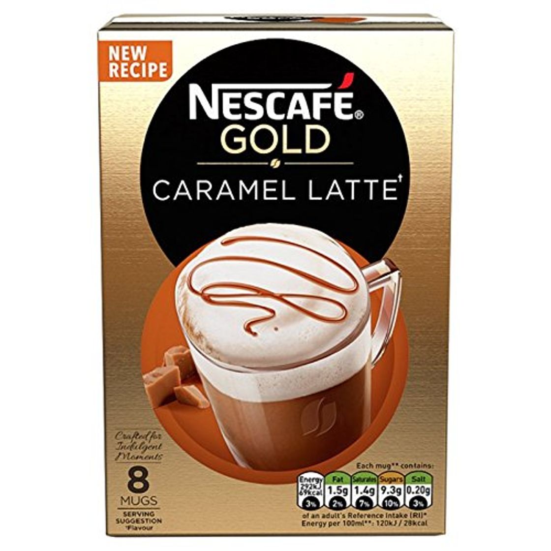 Social Nescaf? Caf? Menu Latte Caramel 17 g
