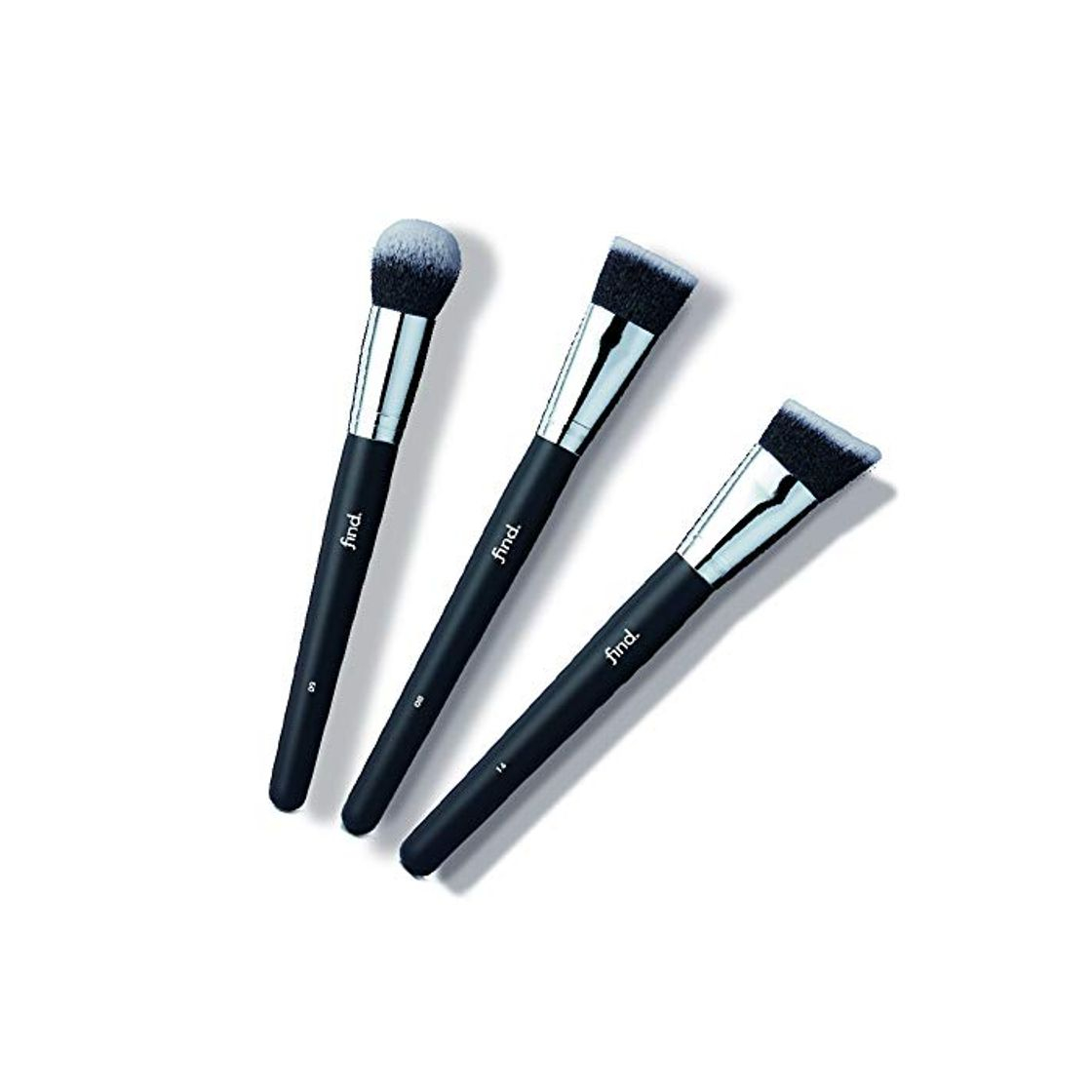 Product FIND - Kit de brochas de contorno: brocha para base de maquillaje,