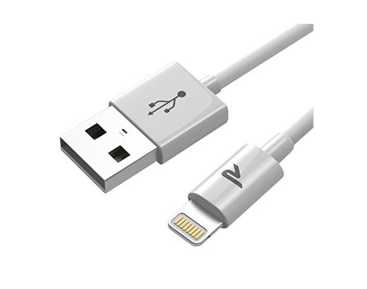 Rampow Cable Lightning Cargador Lightning-[Apple MFi Certificado]-Garantía de por Vida-Compatible para Apple