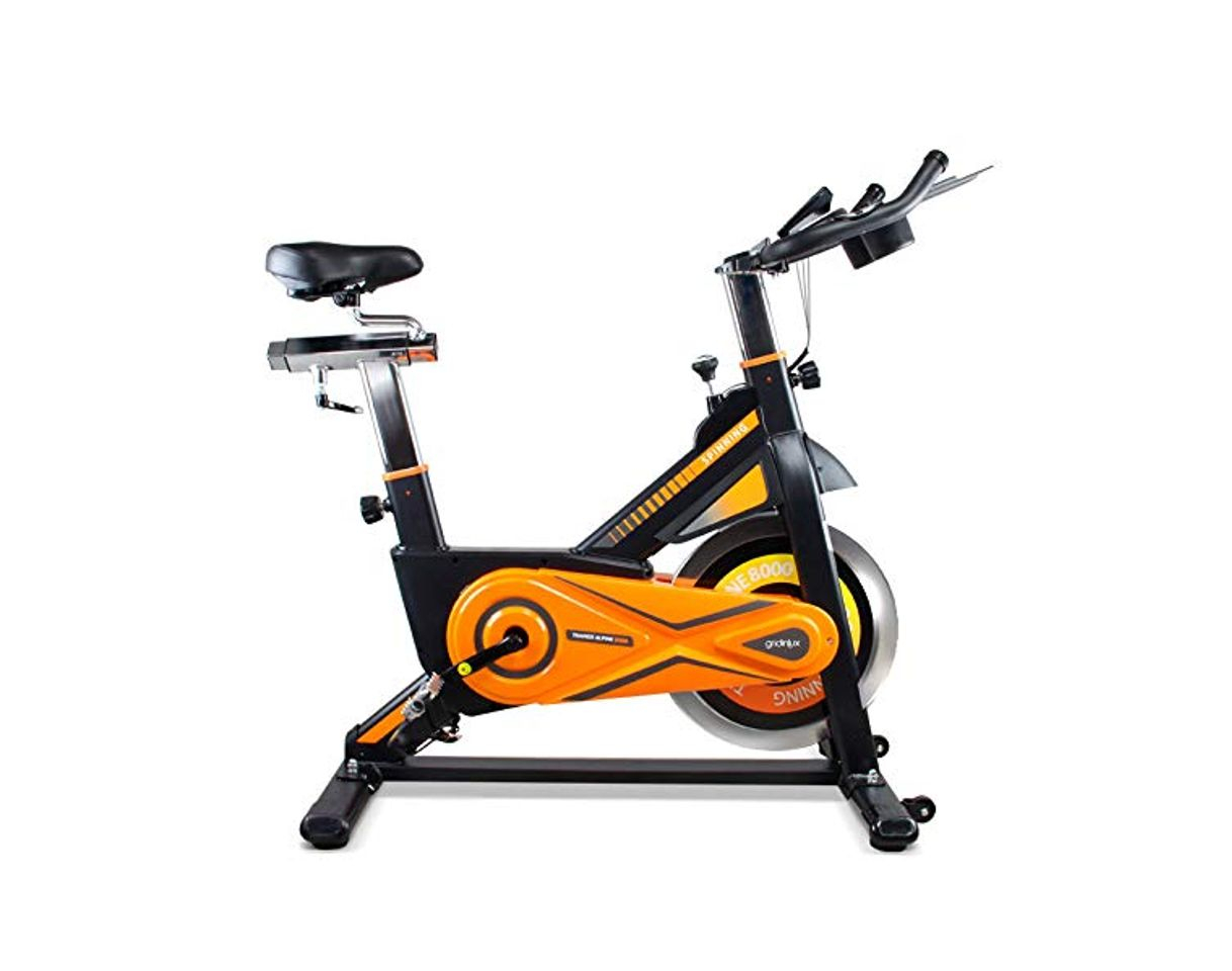 Producto gridinlux. Bicicleta de Spinning. Pantalla LCD