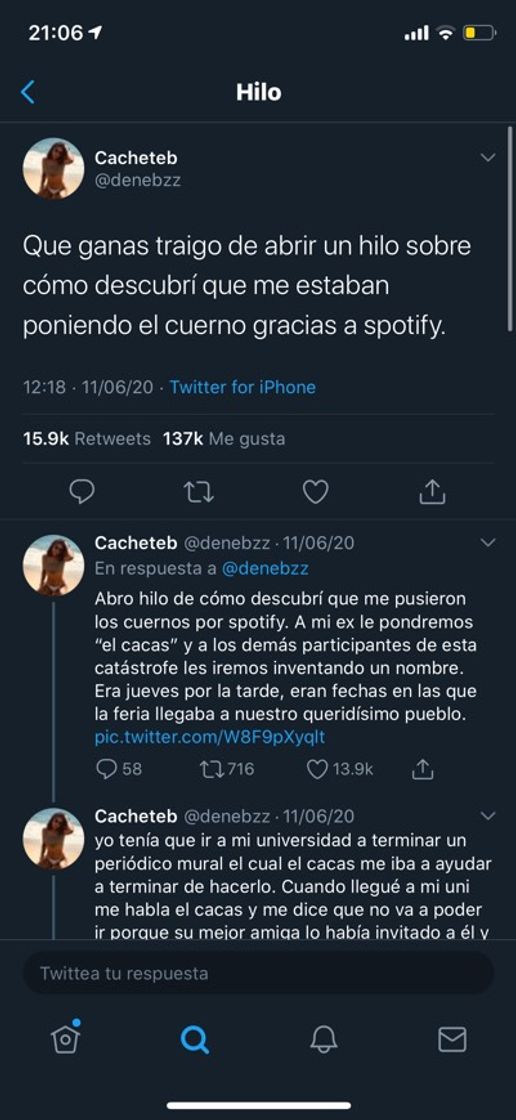 Fashion Descubrí que me estaban poniendo el cuerno gracias a Spotify