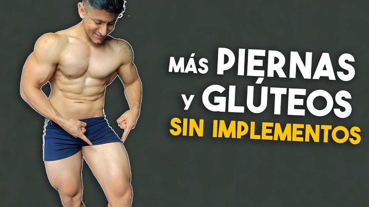 Moda Cómo hacer Piernas y Glúteos en casa para hombre ❌SIN implem