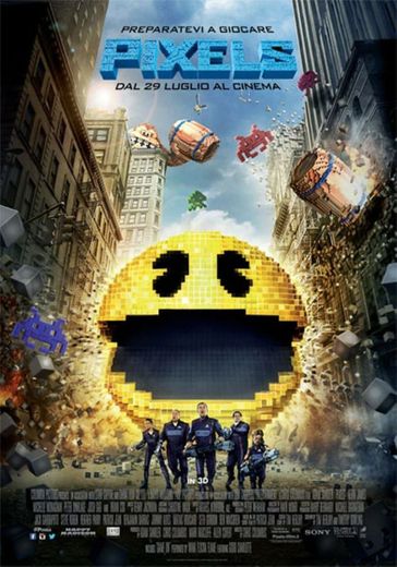 PIXELS. Pelicula