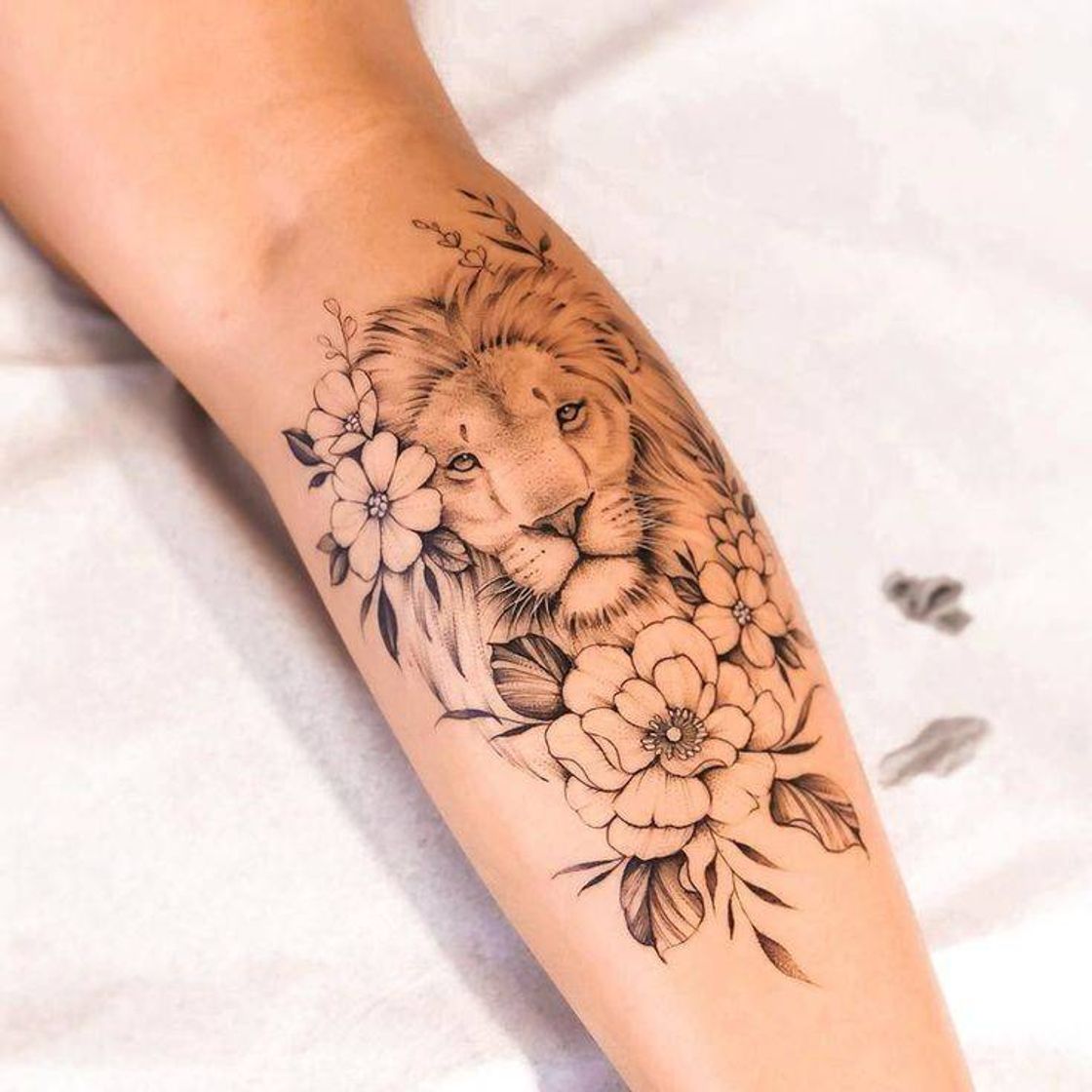 Moda Tattoo de leão 🦁