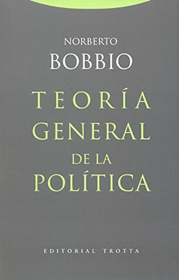 Book Teoría general de la política