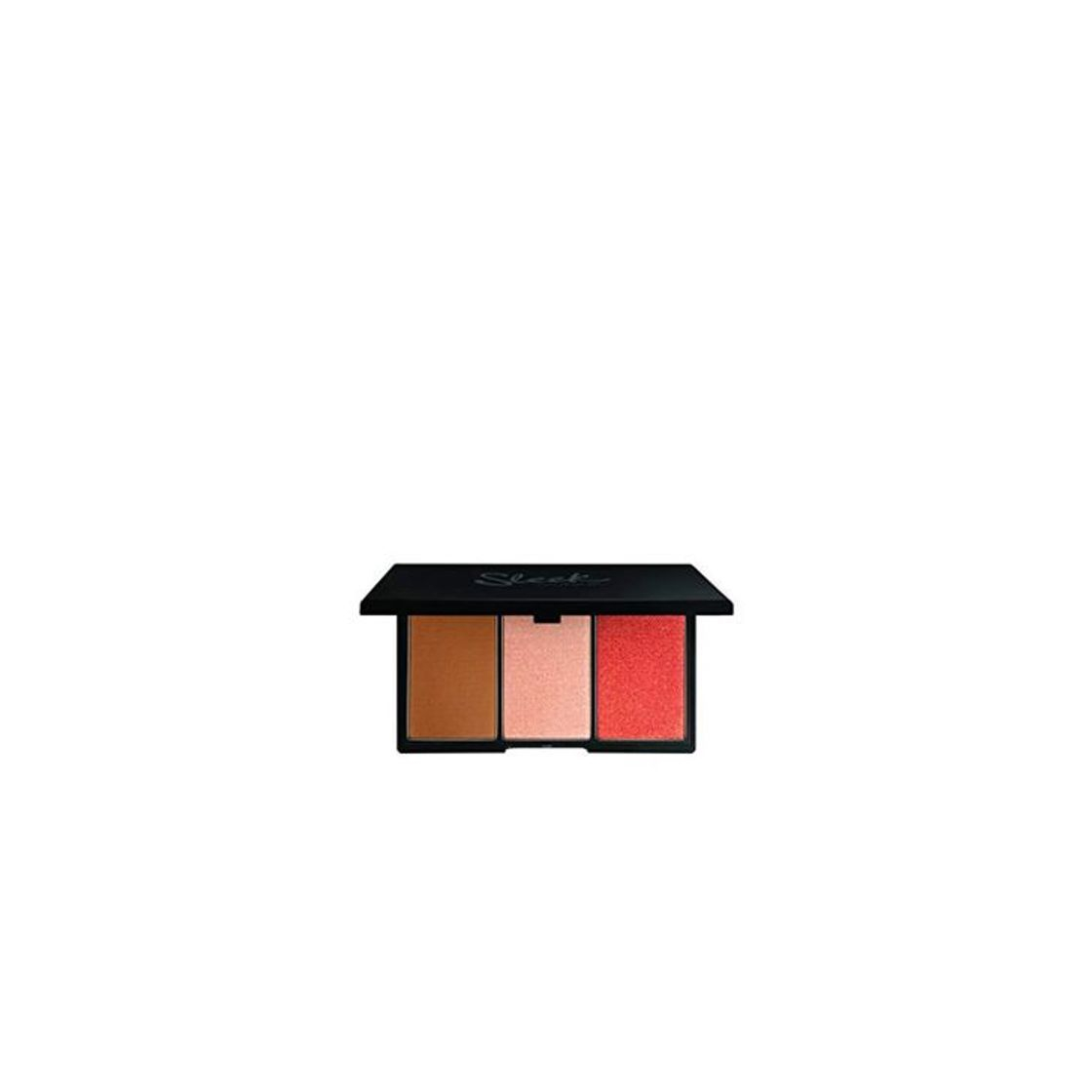 Social Maquillaje Elegante Cara Contorno y Blush Palette forma 20g Luz, Paquete 1er