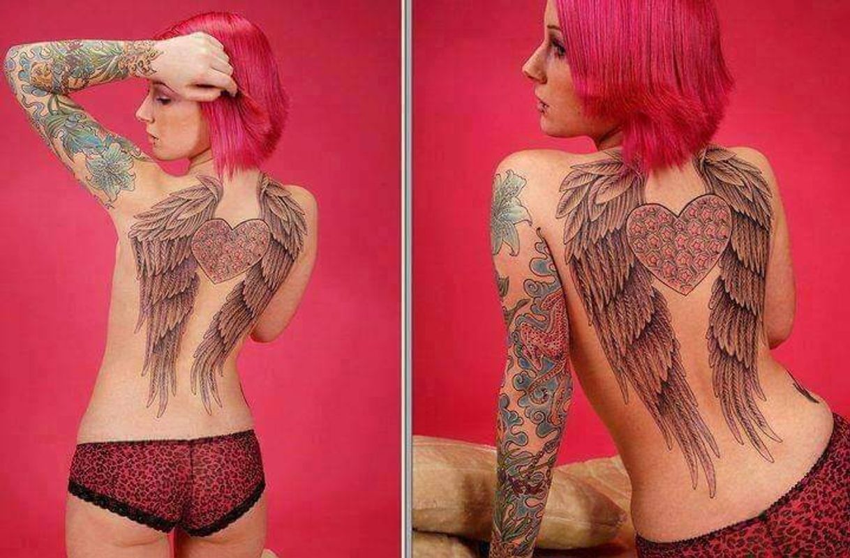 Social Tatoo Alas/Corazón