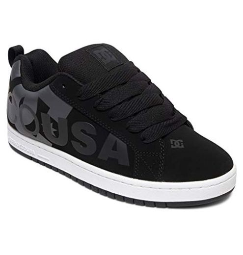 DC Shoes ADYS700071, Zapatilla Hombre, Negro