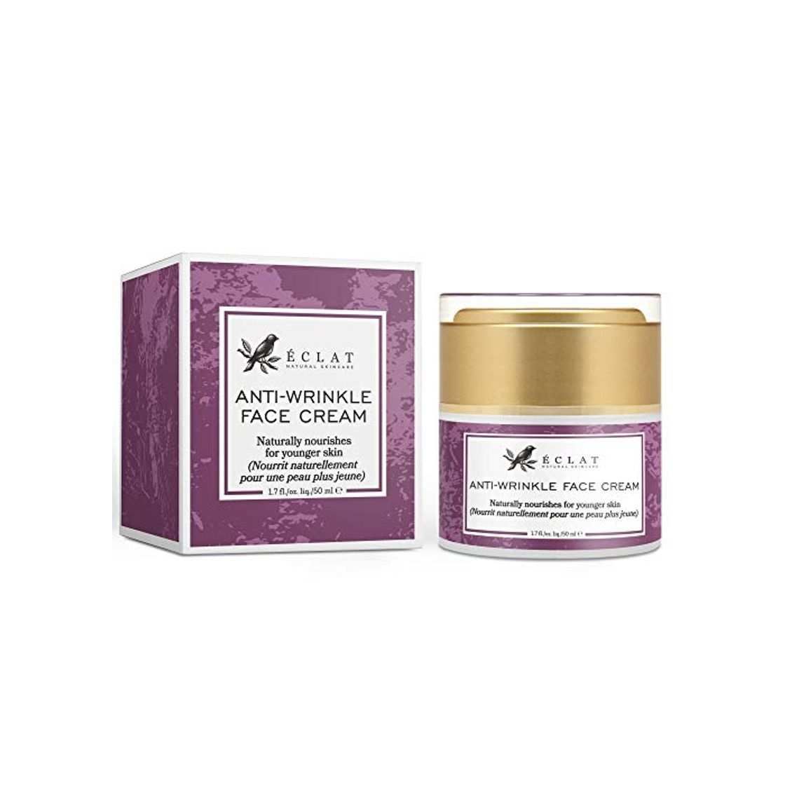 Social Crema Facial Antiarrugas Eclat – Crema Antiarrugas Péptidos Alta Potencia Fórmula con Ácido Hialurónico y Matrixyl 3000 más Péptido Cobre Azul para una Crema Antiedad y Antiarrugas más Poderosa