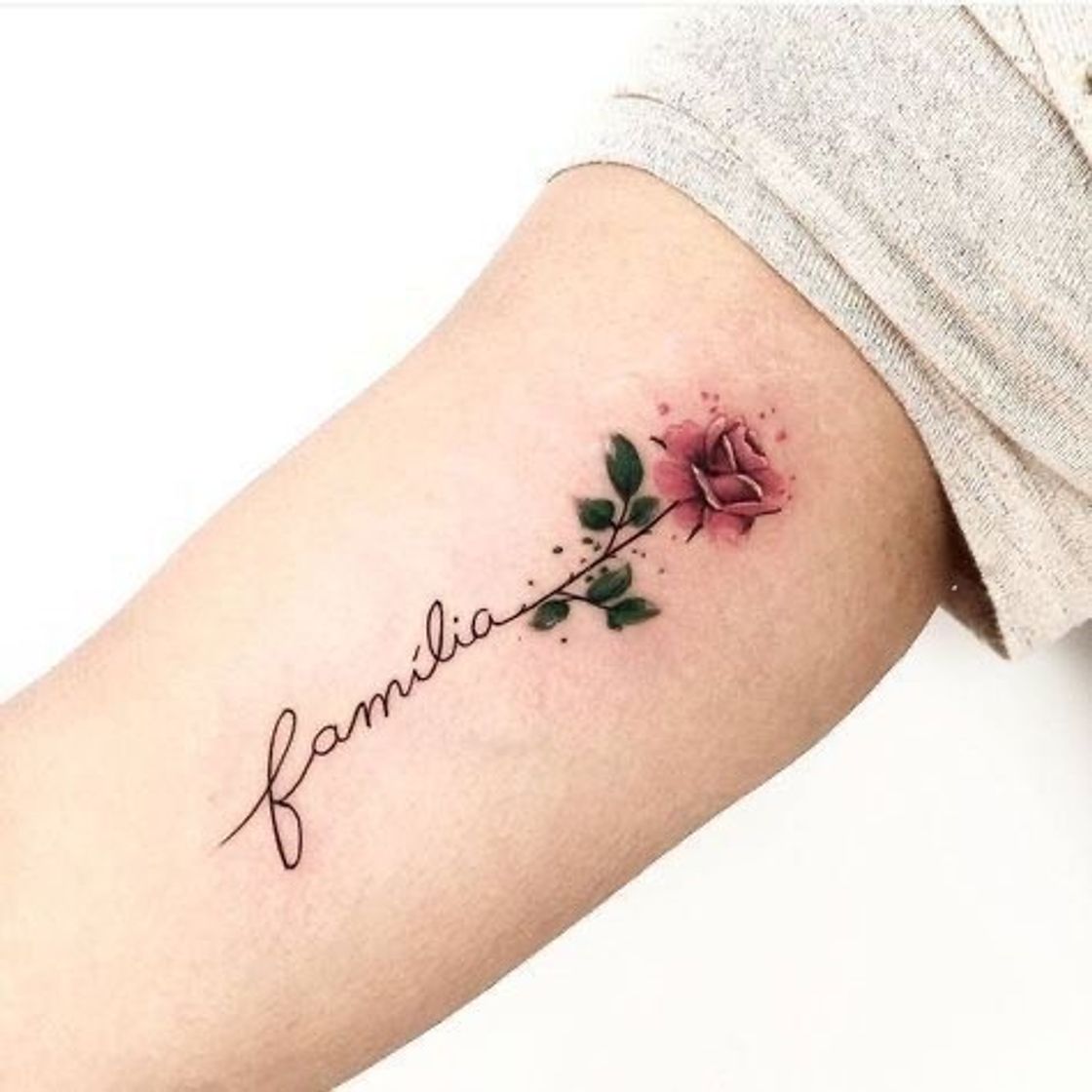 Fashion Tatuagem delicada 