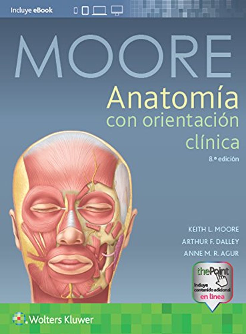 Books Anatomía con orientación clínica, 8