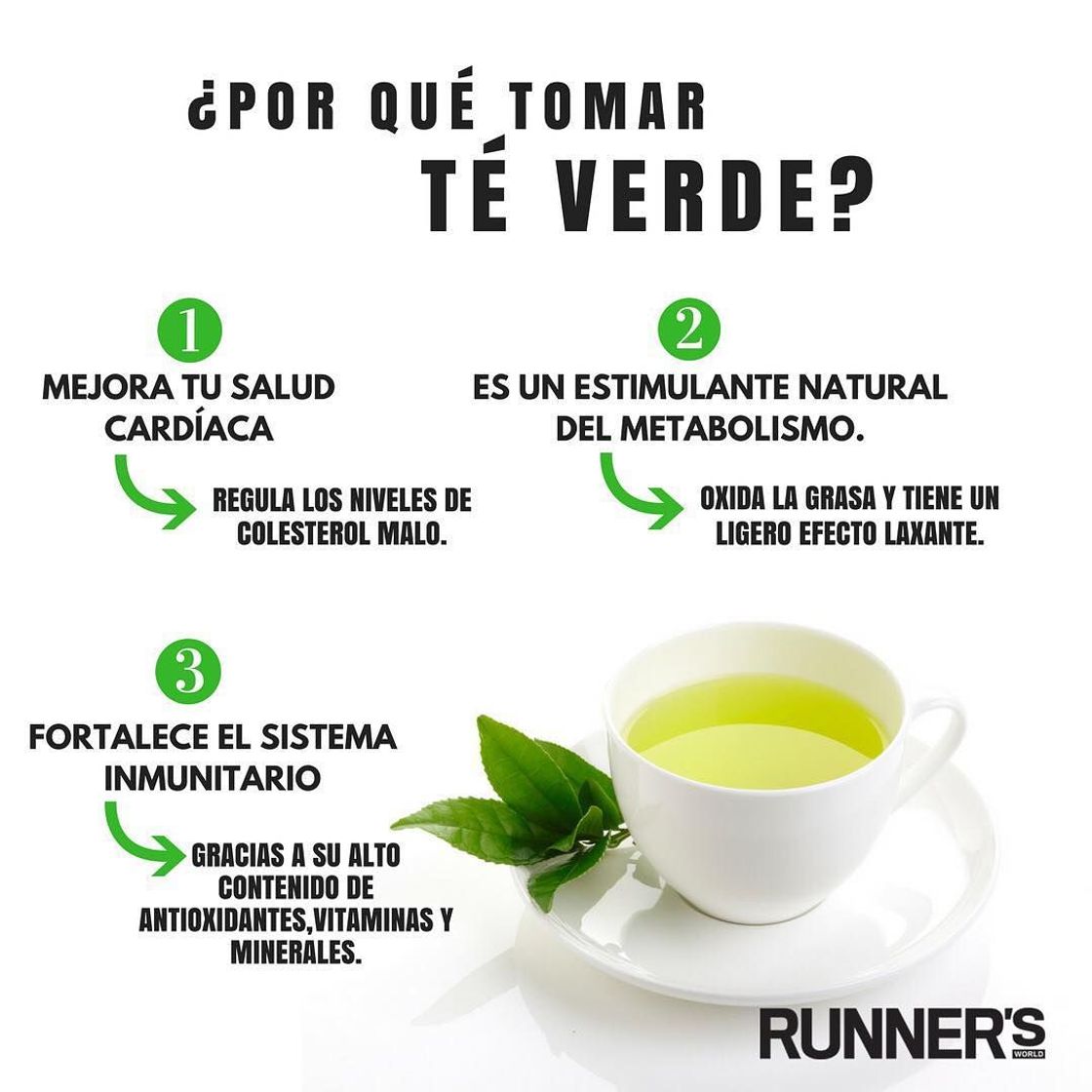 Social Beneficios de tomar verde ...