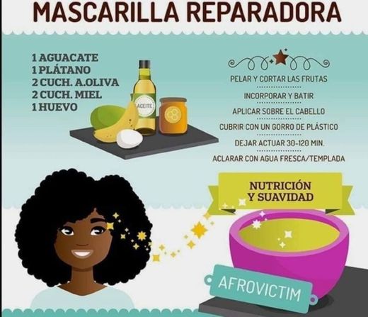 Mascarilla reparadora para cabello