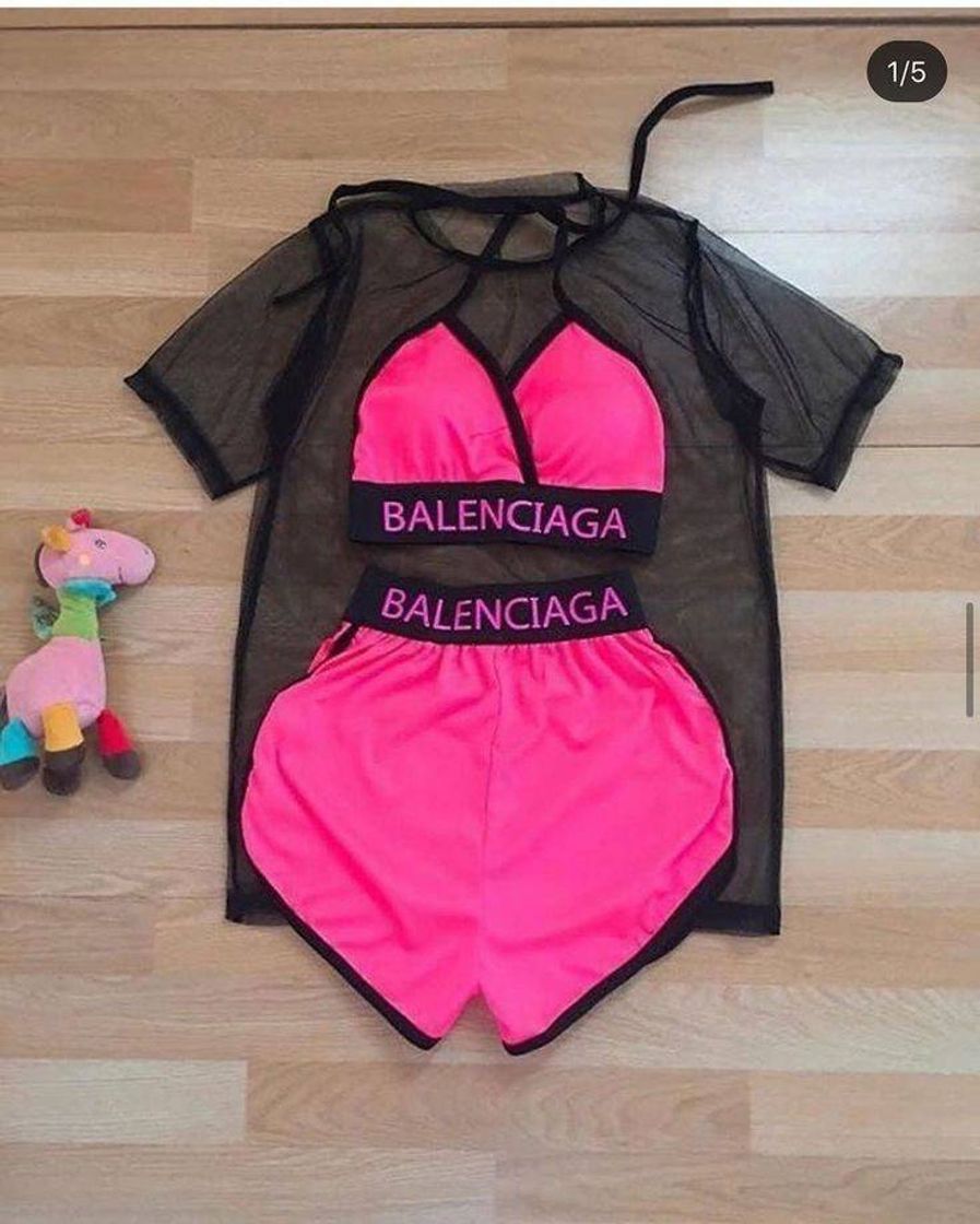 Fashion CONJUNTO ROSA NEON💗✨