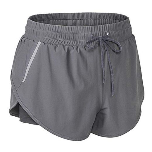 iClosam Pantalones Deportivo Corto Mujer