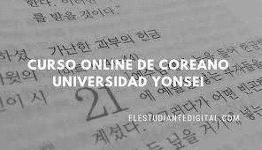 APRENDE COREANO GRATIS EN ESTA CUARENTENA 