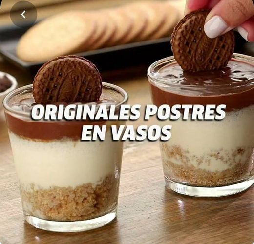 Postres en vaso