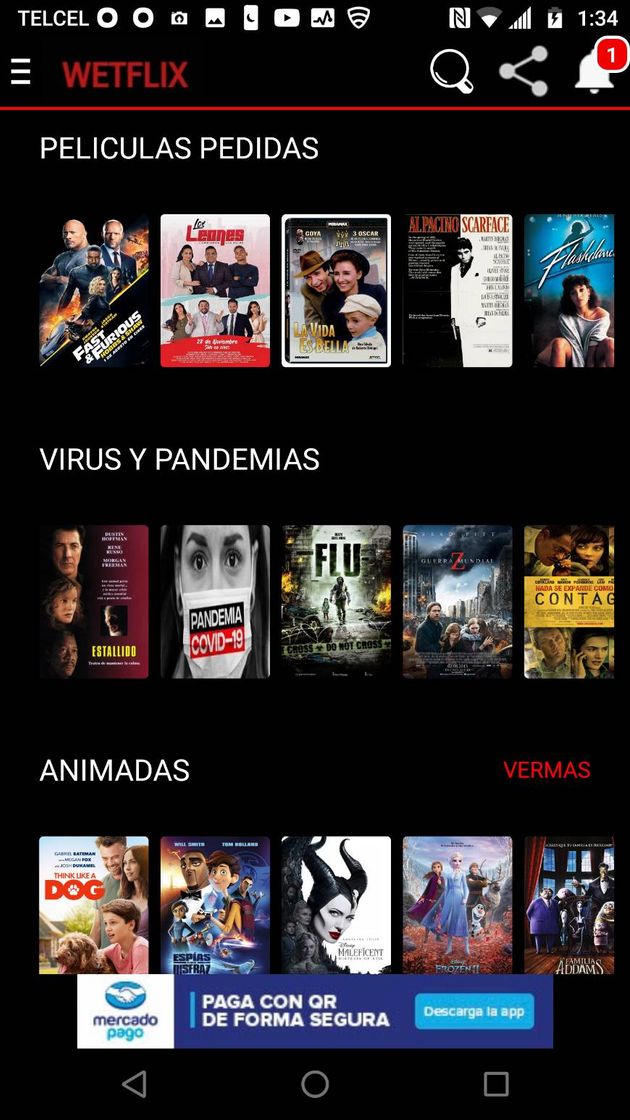 App WETFLIX🤩🔥 APP PARA VER SERIES, PELÍCULAS Y TV🤩🔥