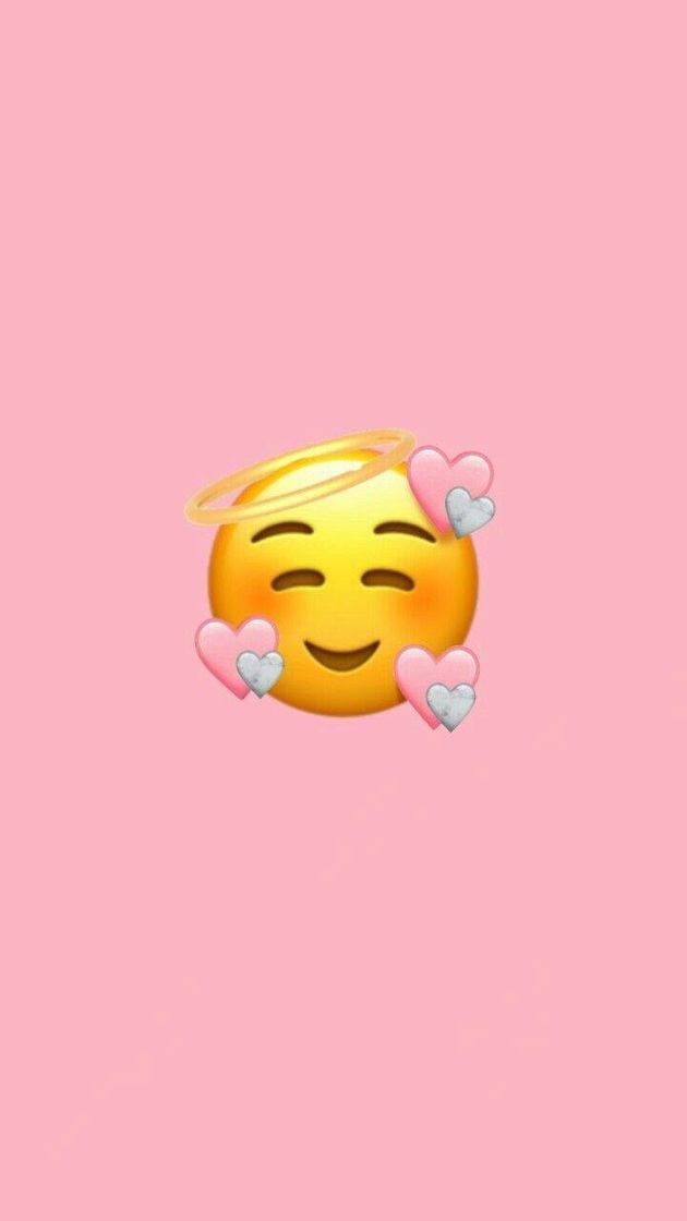 Moda Emoji wallpaper heart pink 💜