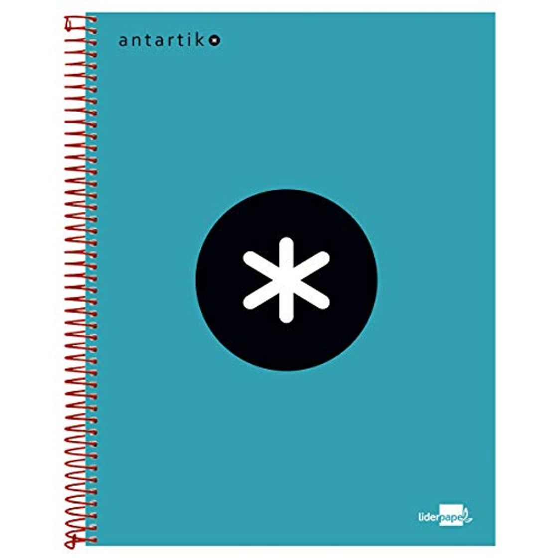 Social Liderpapel Cuaderno Espiral  A4 Micro Antartik Tapa Forrada 120H 100 Gr