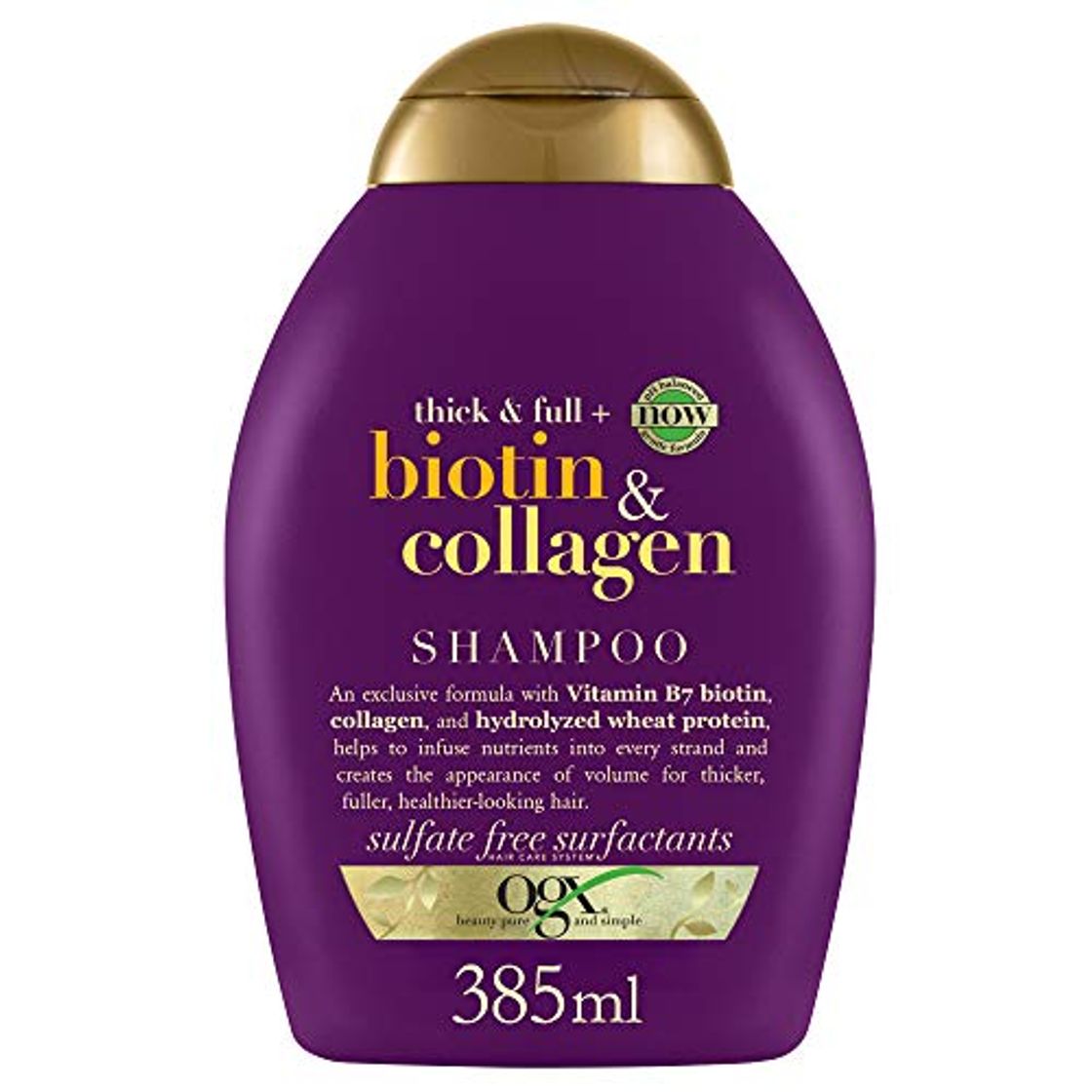 Belleza OGX -  Champú Biotina y Colágeno