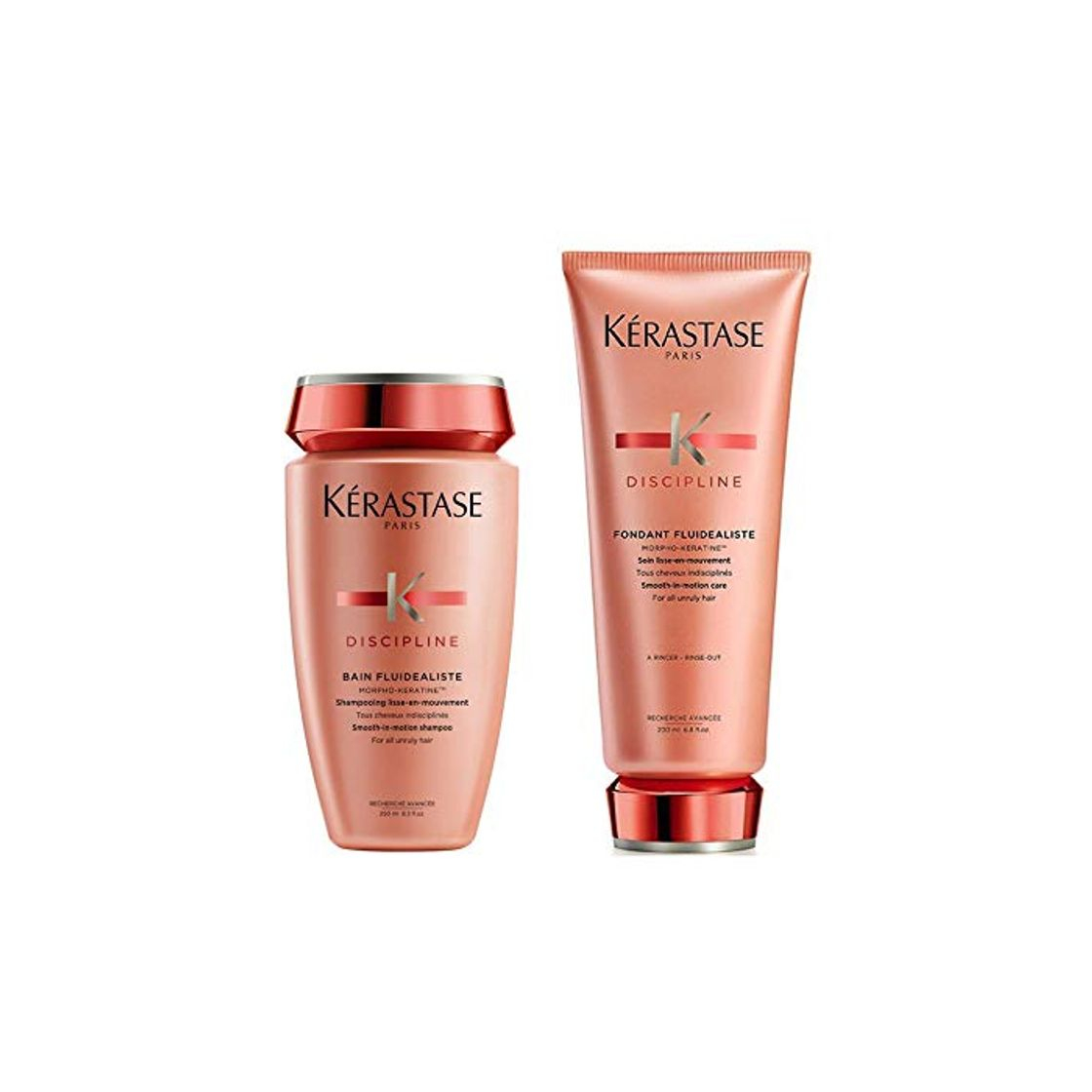 Social Kerastase Discipline Shampoo 250 ml y Fondant fluidealiste