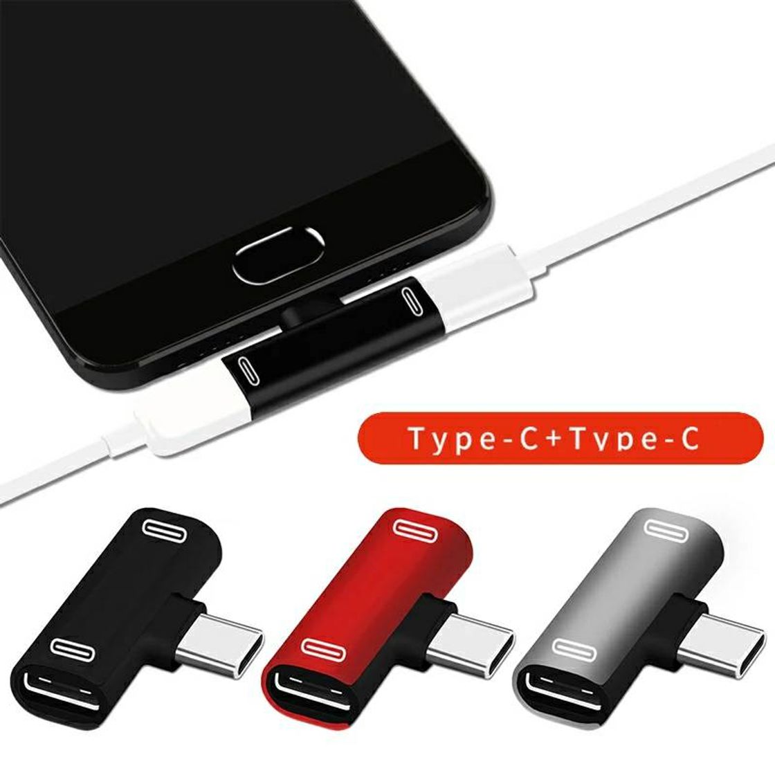 Producto Adaptador USB a tipo c 3 en 1 