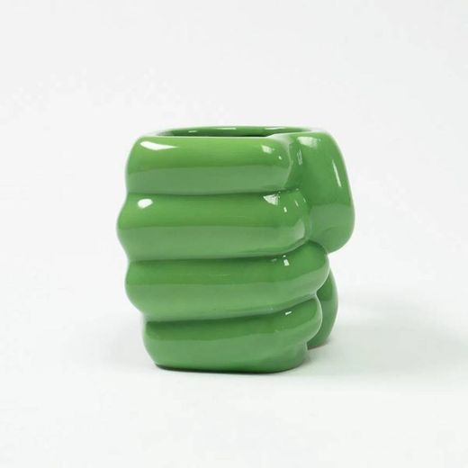 Taza de cerámica 3D Hulk 