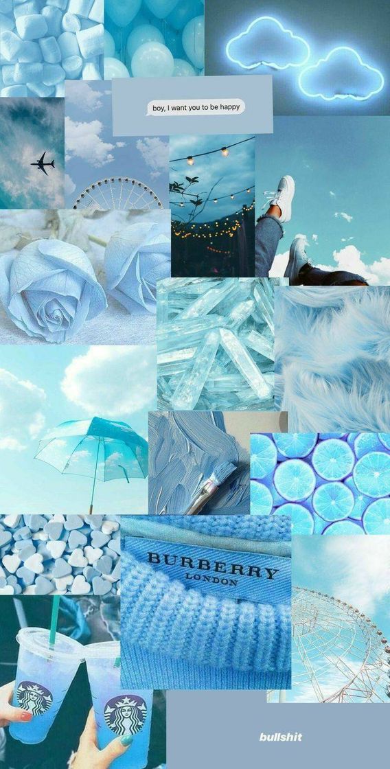 Fashion Wallpaper azul aesthetics